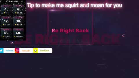 Snapshot of ivenvain chatting on 12.25.24 ivenvain online show from 12.25.24