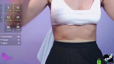 Snapshot of izzy_cam chatting on 12.07.24 Queen of nylon Victoria online show from 12.07.24