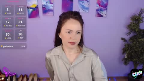 Snapshot of izzy_cam chatting on 02.01.25 Queen of nylon Victoria online show from 02.01.25