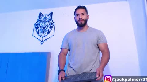 Snapshot of jack_master_muscle chatting on 10.05.25 jack and leah online show from 10.05.25