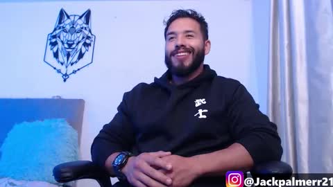 Snapshot of jack_master_muscle chatting on 10.19.25 jack and leah online show from 10.19.25