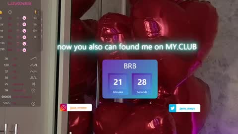 Snapshot of jane_meys chatting on 02.16.25 your kitty JANE roawww online show from 02.16.25