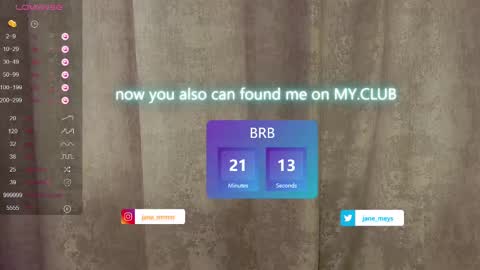 Snapshot of jane_meys chatting on 03.06.25 your kitty JANE roawww online show from 03.06.25