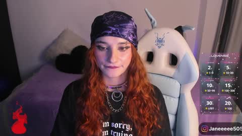 Snapshot of janee_lane chatting on 12.05.24 Jane online show from 12.05.24