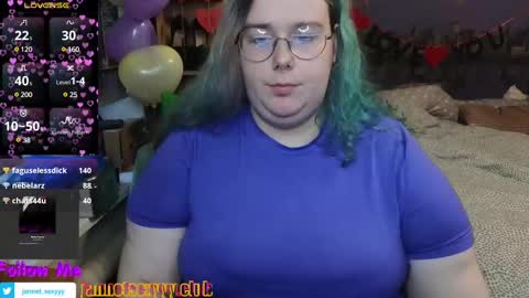 Snapshot of jannet_star chatting on 02.10.25 Jannet online show from 02.10.25