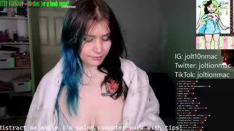 Snapshot of joltionmac chatting on 12.04.24 JoltionMac JJ online show from 12.04.24