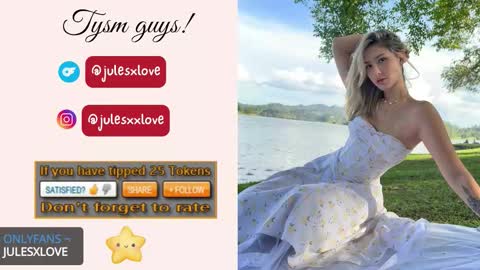 Snapshot of julesxdann chatting on 10.12.25 Jules and Dann Dont forget to give us thumps up online show from 10.12.25