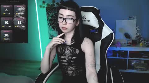 Snapshot of julscinamon chatting on 03.01.25 Baroness Von Cringe online show from 03.01.25