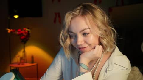 Snapshot of justbarbie chatting on 02.15.25 Alexa online show from 02.15.25