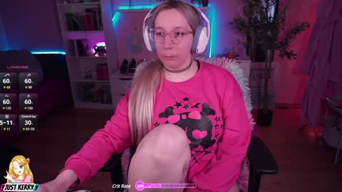 Snapshot of justkerryx chatting on 01.07.25 Kerry online show from 01.07.25