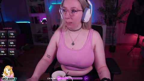 Snapshot of justkerryx chatting on 01.21.25 Kerry online show from 01.21.25