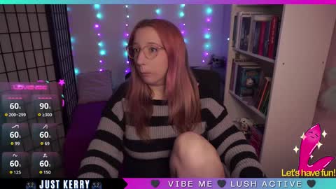 Snapshot of justkerryx chatting on 09.10.25 Kerry online show from 09.10.25