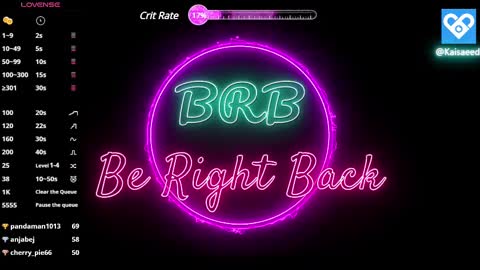 Snapshot of kaisaeed chatting on 02.11.25 Kai online show from 02.11.25