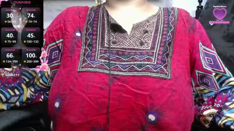 Snapshot of kalpananaisha_ chatting on 01.27.25 Alisha online show from 01.27.25