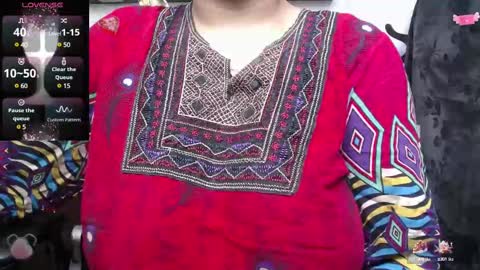 Snapshot of kalpananaisha_ chatting on 02.10.25 Alisha online show from 02.10.25