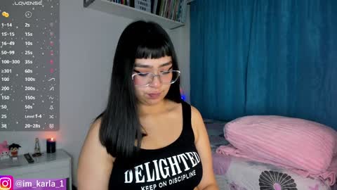 Snapshot of karla__1 chatting on 01.05.25 Ill be on at sunday see u Lynn Could u help me to reach 100 Thmbs upp plssss Independent girl 3 online show from 01.05.25