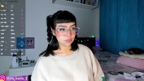 Snapshot of karla__1 chatting on 01.13.25 Ill be on at sunday see u Lynn Could u help me to reach 100 Thmbs upp plssss Independent girl 3 online show from 01.13.25