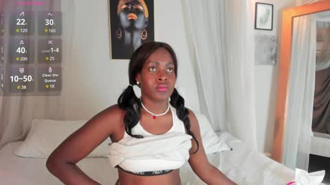 Snapshot of keniamontez chatting on 01.31.25 Kenia online show from 01.31.25