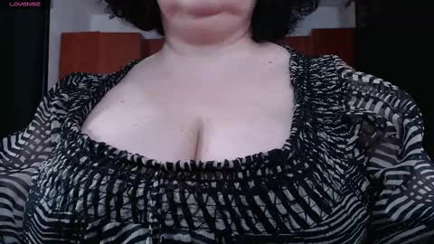 Snapshot of kinkyblacky chatting on 03.02.25 MistressBlacky online show from 03.02.25