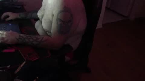 Masc Caged Bottom online show from 12.21.25