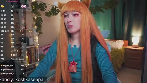 Snapshot of koshkasenpai chatting on 02.02.25 koshkasenpai online show from 02.02.25