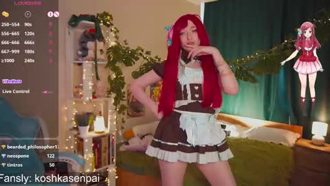 Snapshot of koshkasenpai chatting on 02.25.25 koshkasenpai online show from 02.25.25