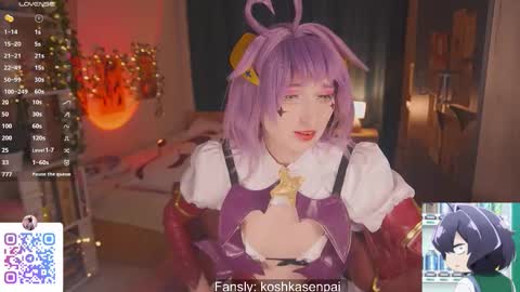 Snapshot of koshkasenpai chatting on 09.28.25 koshkasenpai online show from 09.28.25