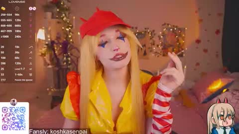 Snapshot of koshkasenpai chatting on 10.25.25 koshkasenpai online show from 10.25.25