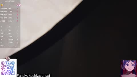 Snapshot of koshkasenpai chatting on 11.03.25 koshkasenpai online show from 11.03.25