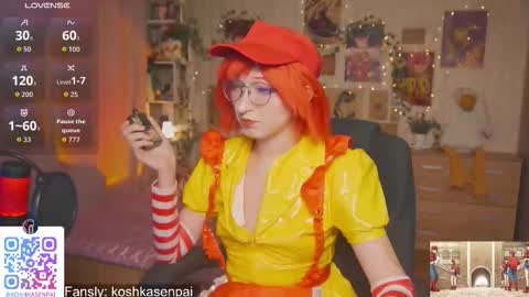 Snapshot of koshkasenpai chatting on 11.21.25 koshkasenpai online show from 11.21.25