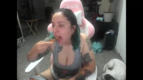 Snapshot of kristajay chatting on 10.17.25 Krista online show from 10.17.25