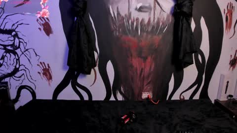 Snapshot of kylie_foxx1 chatting on 02.27.25 submissive demon Please help me to reach 500 thumbs up online show from 02.27.25