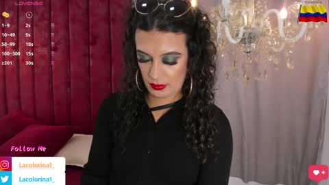 Snapshot of lacolorina_ chatting on 03.01.25 Colorina online show from 03.01.25