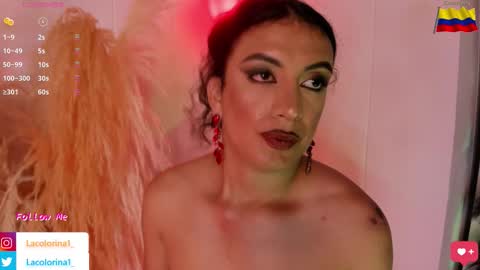 Snapshot of lacolorina_ chatting on 11.07.25 Colorina online show from 11.07.25