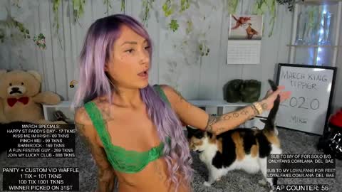 Snapshot of lana_del_bae chatting on 03.07.25 Lana Del Bae online show from 03.07.25