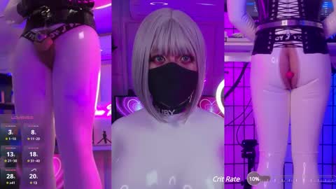 Latex Ruby online show from 02.22.25