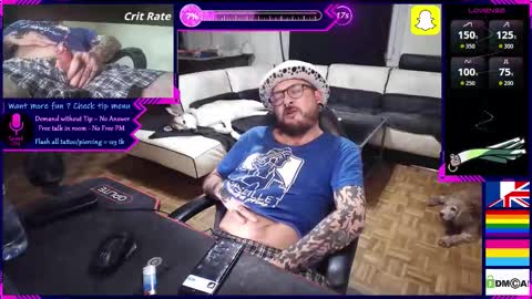 Snapshot of law_leek chatting on 12.19.25 Leek online show from 12.19.25