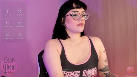 Snapshot of leahghoul666 chatting on 02.12.25 Leah Independent Model OF leahghoul666 online show from 02.12.25