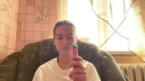 Hellomy name is Natalyits my first day here nice to meet you Give me 50 thumbs ups online show from 05.29.26
