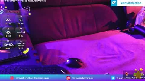 Snapshot of leonsatisfaction chatting on 10.03.25 Leon Robertson online show from 10.03.25