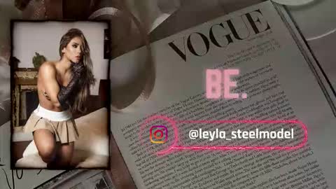 INSTA leylasteel model         online show from 03.20.26