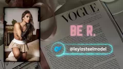 INSTA leylasteel model         online show from 04.12.26