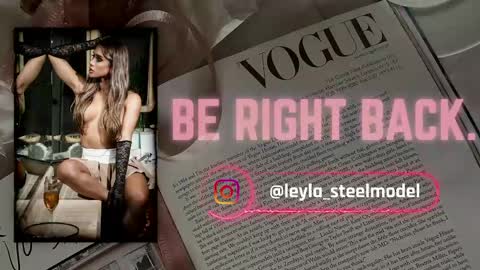 INSTA leylasteel model         online show from 06.05.26