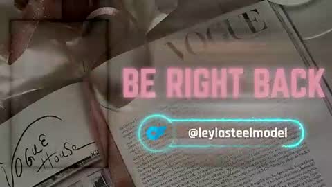 INSTA leylasteel model         online show from 06.09.26