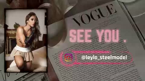 INSTA leylasteel model         online show from 06.17.26