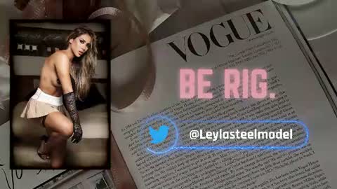 Snapshot of leyla_steel chatting on 06.18.26 INSTA leylasteel model online show from 06.18.26