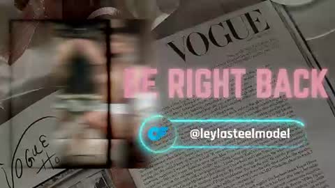 Snapshot of leyla_steel chatting on 06.19.26 INSTA leylasteel model online show from 06.19.26