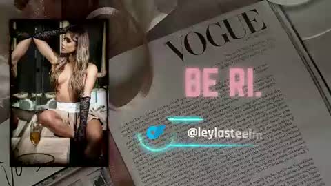 Snapshot of leyla_steel chatting on 07.07.26 INSTA leylasteel model online show from 07.07.26