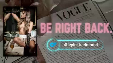 Snapshot of leyla_steel chatting on 07.15.26 INSTA leylasteel model online show from 07.15.26