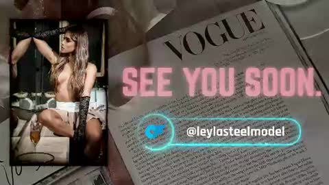 Snapshot of leyla_steel chatting on 07.20.26 INSTA leylasteel model online show from 07.20.26